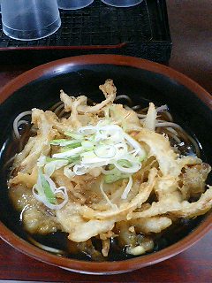 玉ねぎ天が旨い 野菜天そば 門前仲町 ちかてつそば 東京都江東区 さてと めしにするか